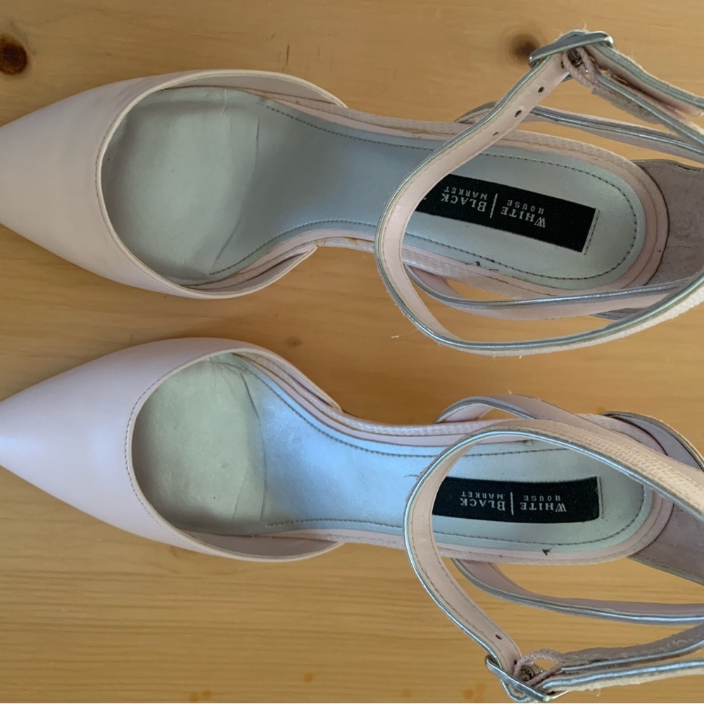 White House Black Market Women's Pink Heels